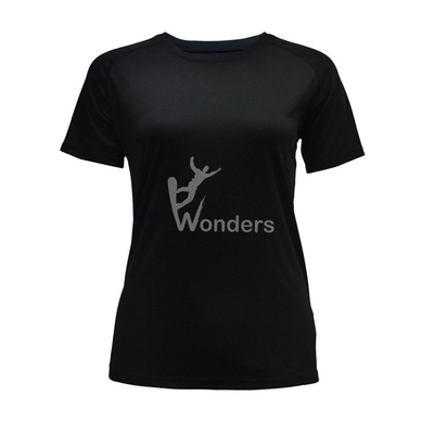 Quick Dry Womens Round Neck Tees Running Short Sleeve T-Shirt OEM