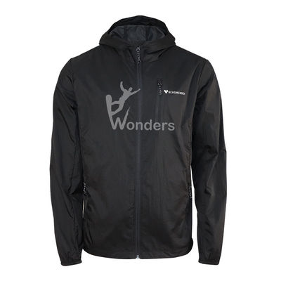 ชายและหญิง คลาสสิก Hooded Outdoor Sports Windbreaker